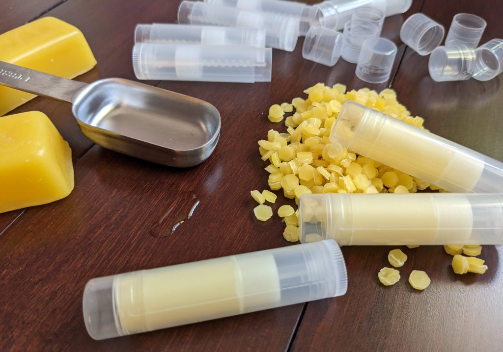 lip balm and ingredients
